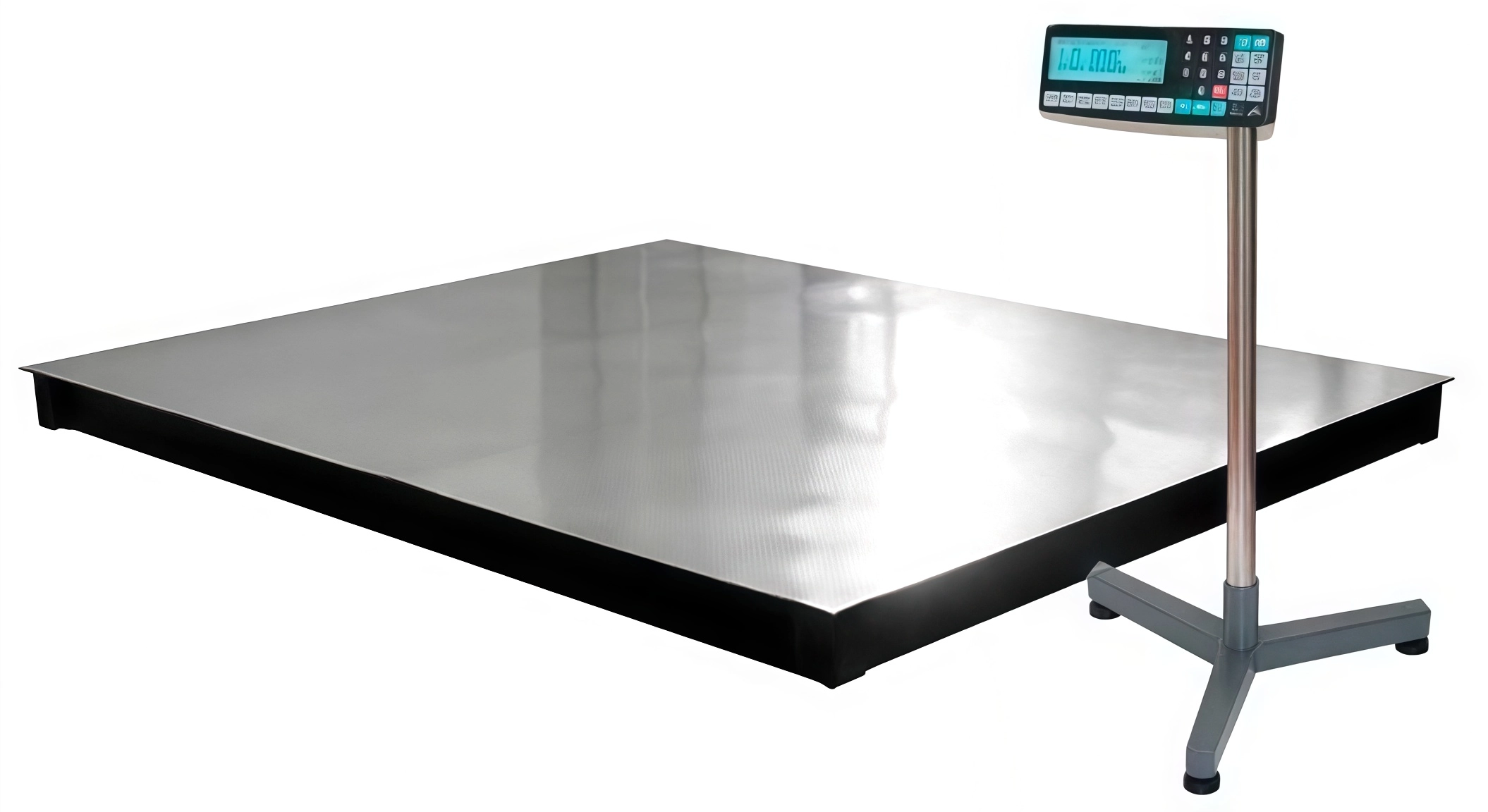 Весы платформенные НЕРЖ. 1200x1000 мм 300 кг + поверка