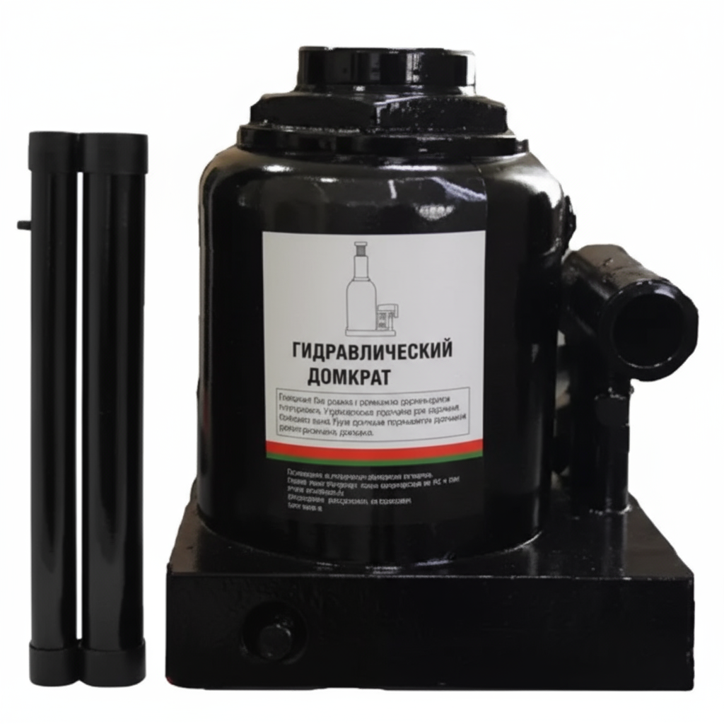Домкрат с предохр. клапаном гидравлический бутылочный 50 т